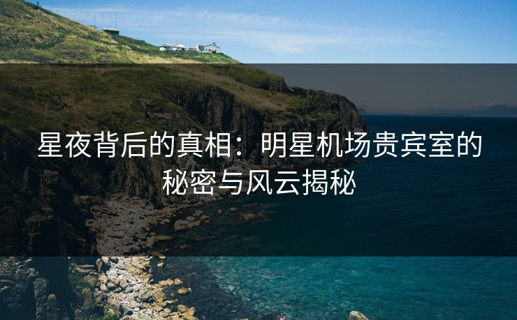 星夜背后的真相：明星机场贵宾室的秘密与风云揭秘